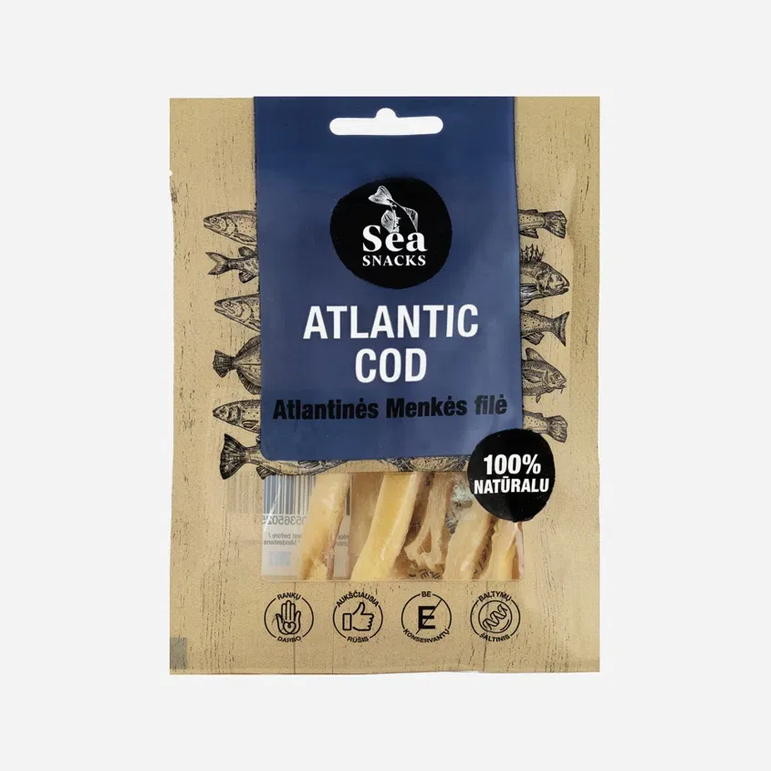 Rybí Jerky - Filety z tresky obecné proužky